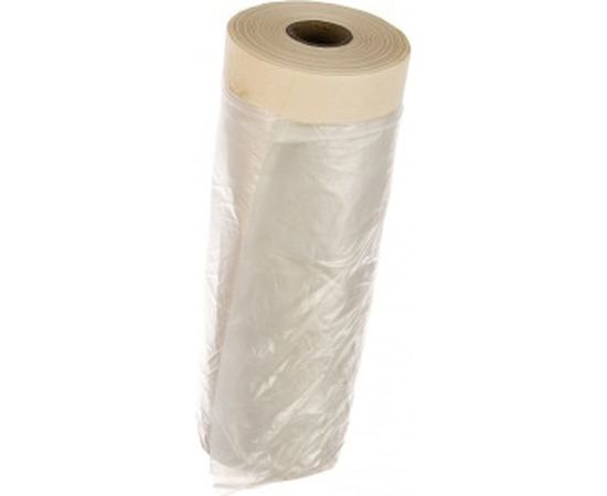Пленка защитная с клейкой лентой (1.4х33 м) Biber 31816 тов-150900 