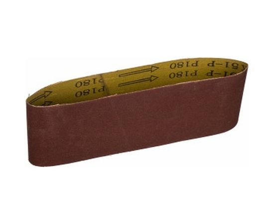 Лента бесконечная (3 шт; 75х533 мм; P180) для ленточных шлифовальных машин Biber 70347 тов-157927 