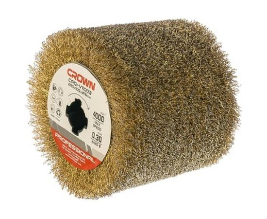 Щетка стальная 110х100х19 мм CROWN CAQ-V11003 