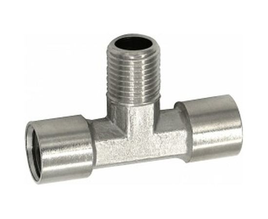 Переходник T-1RN38-2RV38 Т-образный, наружная резьба 3/8" - внутренняя резьба 2х3/8" CONCORDE 6619346 