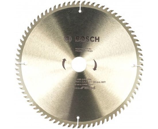 Пильный диск ECO WOOD (254x30 мм; 80T) Bosch 2608644384 