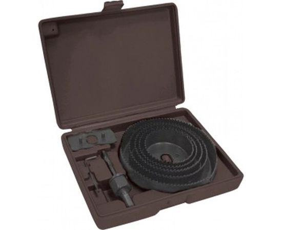 Набор кольцевых пил по дереву 64-127 мм в кейсе Biber 71312 тов-069428 