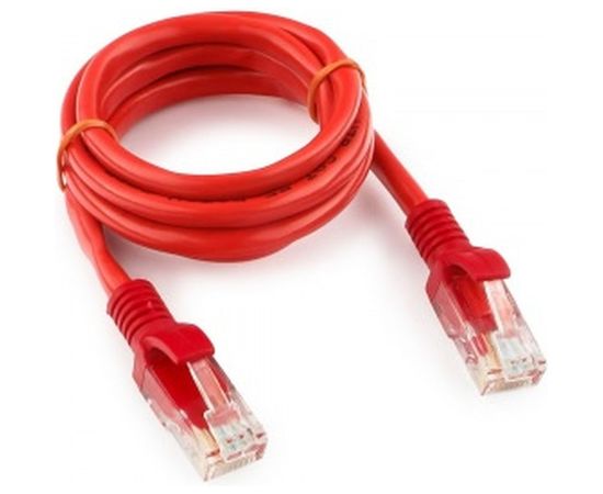 Патч-корд Cablexpert UTP PP12-1M/R кат.5e, 1м, литой, многожильный красный PP12-1M/R 