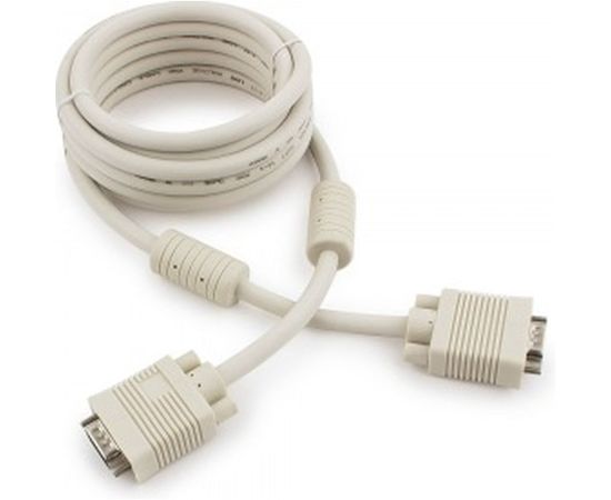 Кабель VGA Premium Cablexpert, 15M/15M, 3.0м, двойная экранировка, ферритовые кольца, пакет CC-PPVGA-10 