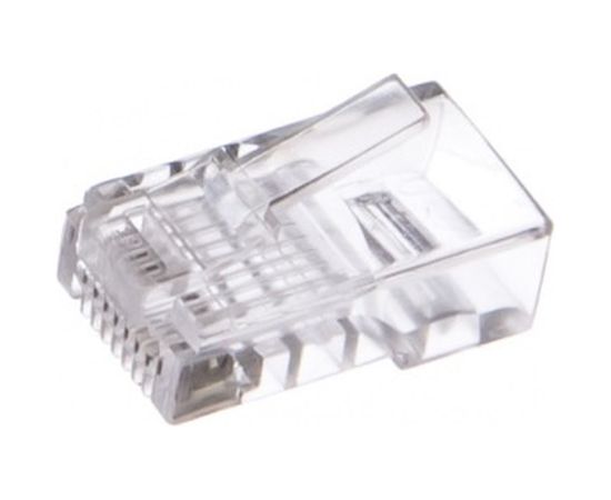 Вилка Cablexpert RJ-45 8P8C LC-PTU-01/10 универсал кат.5e. 6 мкр со сквозным отверстием 10шт LC-PTU-01/10 