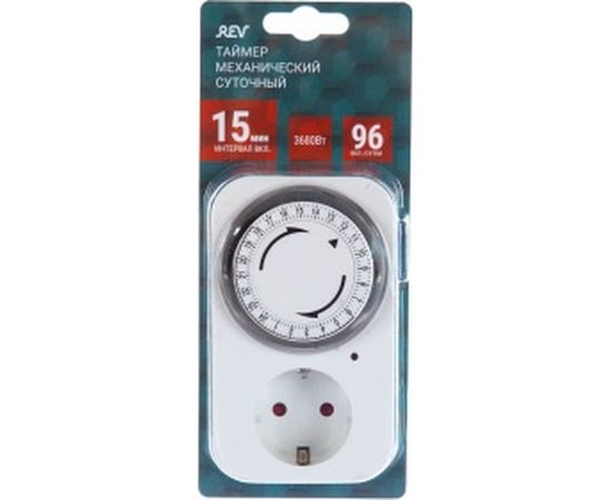 Механический суточный таймер Premium duwi 05161 9 белый 