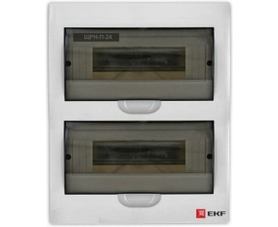 Распределительный навесной щит EKF ЩРн-П-24 IP40 пластиковый pb40-n-24 