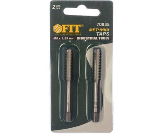 Метрические метчики 2шт 8х1.25мм FIT IT 70845 
