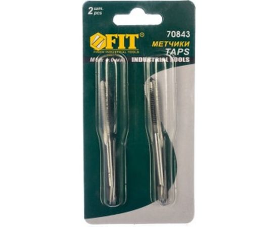Метрические метчики 6х1.0 мм 2 шт FIT IT 70843 