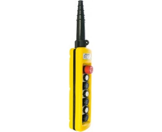 Пульт 6 кнопок, 1 ступенчатая кнопка + СТОП БУТОН EURO-LIFT 00013060 