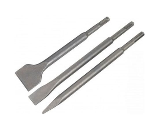 Набор зубил SDS+ 3 шт 1 пика, 2 пл. DEWALT DT60330 