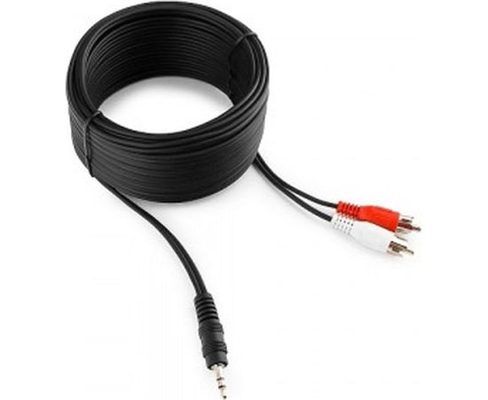 Аудио кабель Cablexpert джек3.5 / 2xRCA, 10 м, CCA-458-10M 