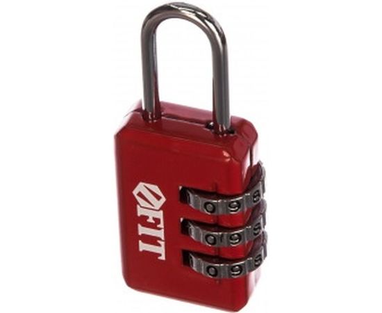 Навесной кодовый замок, 3 диска FIT DIY 67184 
