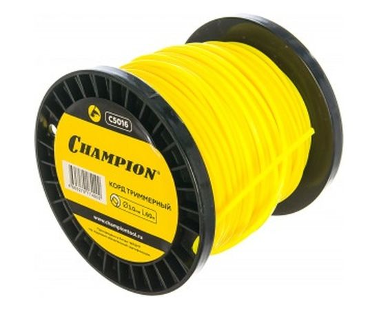 Корд триммерный Round (3.0 мм; 60 м; круглый) CHAMPION C5016 