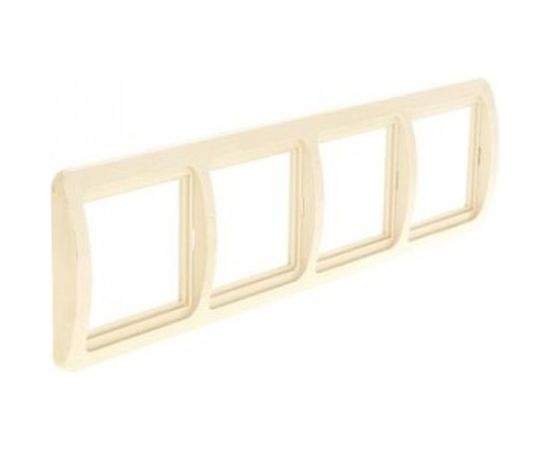 4-местная горизонтальная рамка EKF Лондон бежевая EKF EEM-G-304-20 