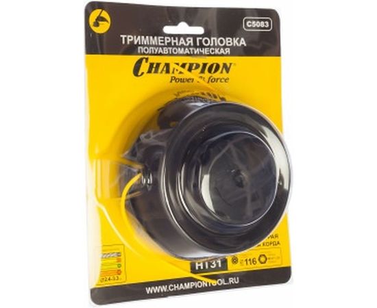 Головка HT31 (гайка М10х1.25; левая) для триммеров T233, T256, T263, T266, T333, T334FS, T336, T337, T436, T437, T516, T517, ET1004A, ET1200A CHAMPION C5083 