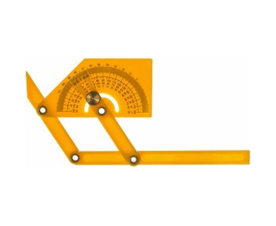 Пластиковый угломер-квадрант 180 гр. 90-155мм FIT DIY 19301 