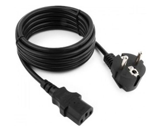 Кабель питания Cablexpert Schuko-C13, 3.0м, 6А, черный, с заземлением PC-186-10 