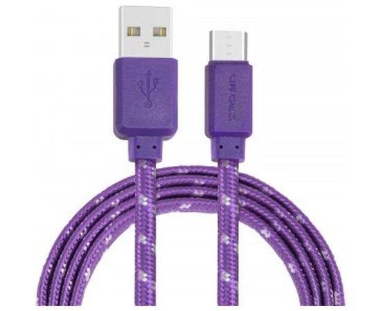 Кабель CROWN USB - microUSB CMCU-3052M violet CM000002116 