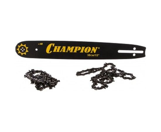 Набор шина (15"; 0.325"; 1.5 мм; 64 звена) + 2 цепи Champion 952934 