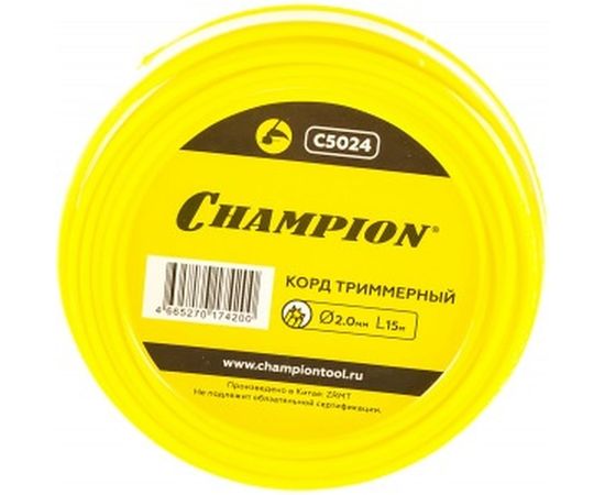 Корд Star 2.0мм* 15м CHAMPION C5024 