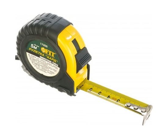 Рулетка Хард 5 м х 19 мм FIT 17205 