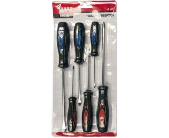 Отвертки Стандарт 6 шт. FIT DIY 56018 