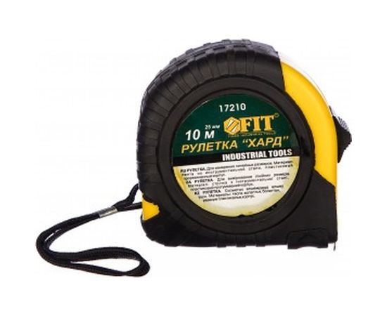 Рулетка Хард 10 м х 25 мм FIT 17210 