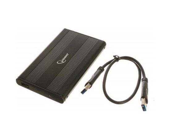 Внешний корпус Gembird 2.5" USB 3.0 SATA металл черный EE2-U3S-5 