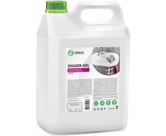 Гель для чистки труб GRASS Digger-Gel 5 кг 125206 
