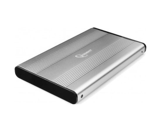 Внешний корпус Gembird 2.5" USB 2.0 SATA металл серебро EE2-U2S-5-S 