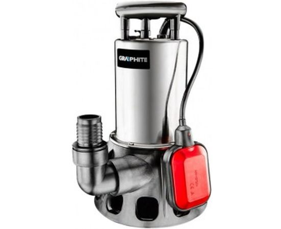 Погружной насос для сточных вод GRAPHITE 59G449 