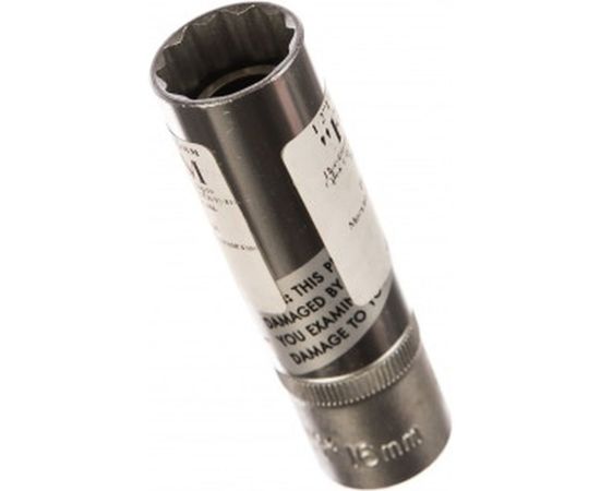 Головка свечная, магнитная 12 гранная, 1/2", 16 мм, 70 мм FORCE 807416M 