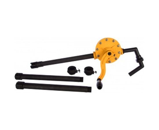 Ручной роторный бочковый насос для антифриза, кислот, щелочей, AdBlue, 250мл/об GROZ GR44191 - PRP/01 