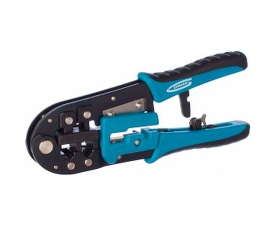 Кримпер для обжима телефонных и компьютерных клемм GROSS 17719 