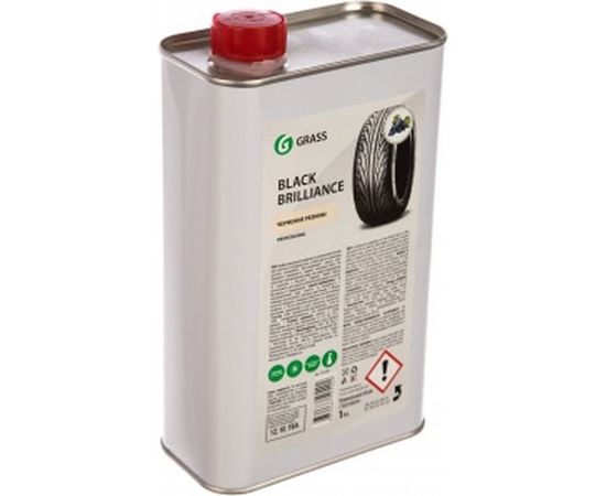 Полироль для шин на силиконовой основе 1 л Grass Black Brilliance 125100 