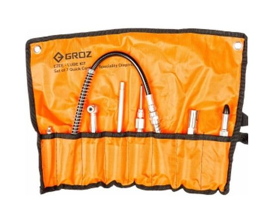 Многоцелевой набор адаптеров для смазки к ручным шприцам GROZ GR44950 - GAK/7 