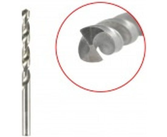 Сверло по металлу PRO класс А (1 шт, 6 мм, сталь Р6М5) GROSSMEISTER 021001060 