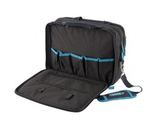 Сумка для инструмента GROSS  Meister, 31 карман, отсек для ноутбука, наплечный ремень 90271 