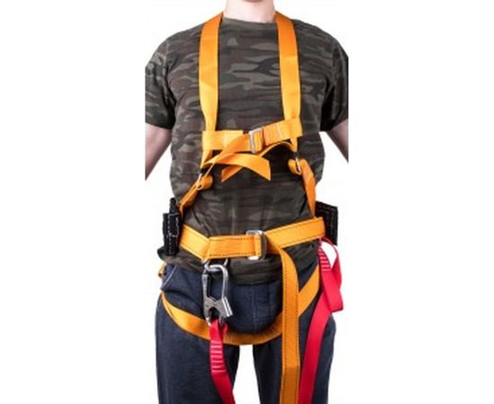 Удерживающая система с наплечными и набедренными лямками и стропом из ленты Gigant УС 2 АЖ 