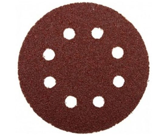 Круг шлифовальный на велюровой основе (8 отверстий; Р80) GROSSMEISTER 011105080 