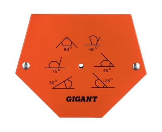 Угольник магнитный шестиугольник 75LBS Gigant G-0515 
