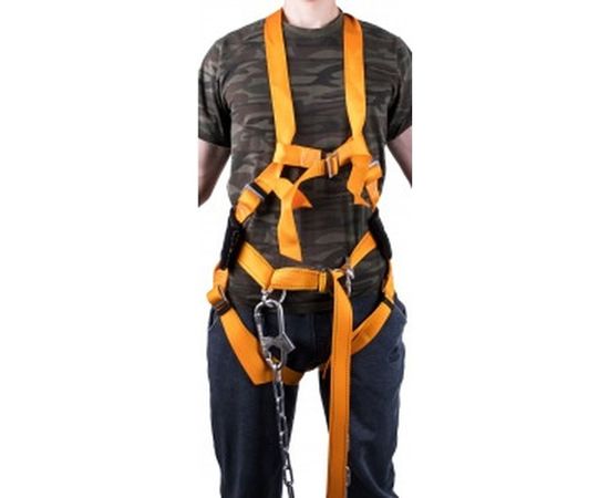Удерживающая система с наплечными и набедренными лямками со стропом из цепи Gigant УС 2 ГЖ 
