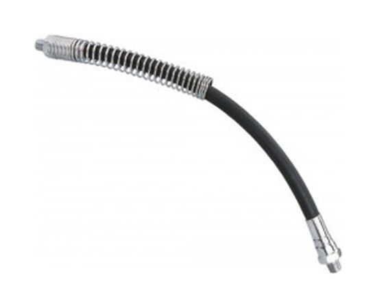 Шланг с пружиной GHC/HP-18/SPP (450 мм; 400 атм; 1/8") для смазочных шприцев GROZ GR43761 