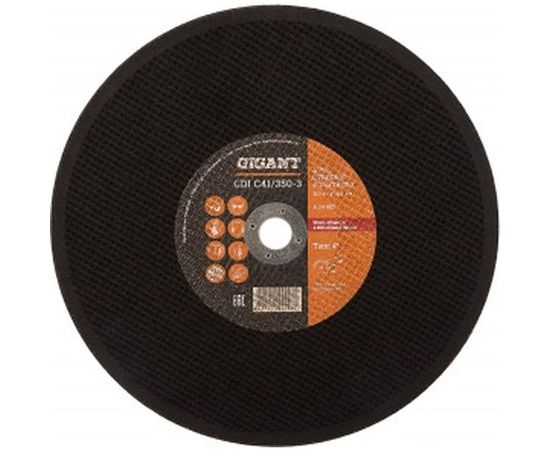 Диск отрезной по металлу (350х25,4х3 мм) Gigant СDI C41/350-3 
