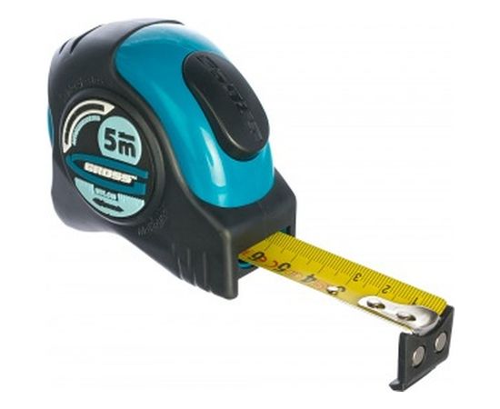 Рулетка 5 м x 25 мм GROSS Schlagfest 31113 
