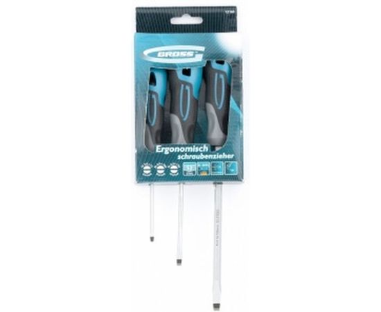 Набор отвёрток 3 шт S2 GROSS 12165 