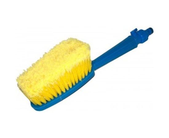 Щетка сметка для мытья а/м под шланг DolleX 36 см с краником WSH-1913 