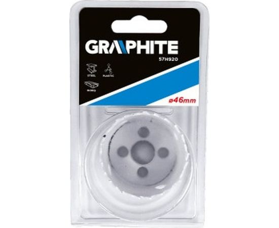 Коронка сверлильная биметаллическая (46х38 мм) GRAPHITE 57H920 