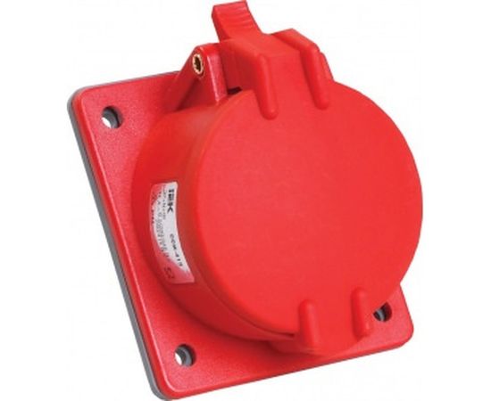Стационарная розетка IEK MAGNUM ССИ-115 16А 3Р+РЕ+N 380В IP44 PSN12-016-5 1852631 